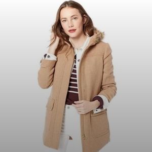 J Crew Mercantile Vail Parka Wool Coat in Size 0